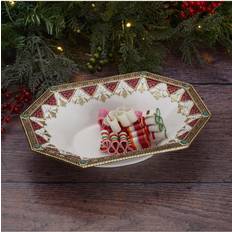 Fitz and Floyd Holiday Large 11.5-in Serving Bowl