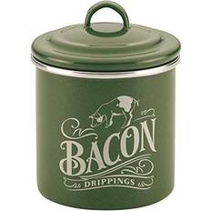 Ayesha Curry Enamel on Steel Bacon Grease Kitchen Container