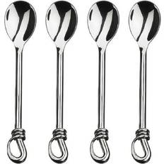 Grey Coffee Spoons Gourmet Settings Twist Mini Coffee Spoon