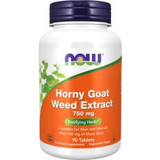 NOW Horny Goat Weed Extract 750mg 90 pcs