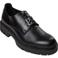 Hugo Boss Men Low Shoes Hugo Boss Men's Denzel Bolt Mens Derby Shoes Black/Black 001