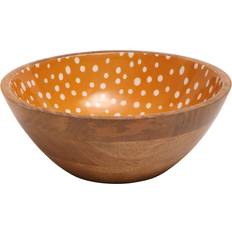Dexam Sintra Mango Wood Spotted Salad Bowl