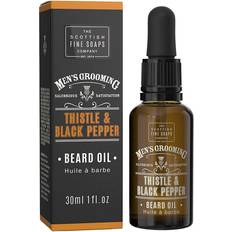 Scottish Fine Soaps Thistle & Black Pepper Beard Oil 30ml new design