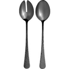 Black Salad Servers Vargen & Thor Frost cutlery Onyx Salad Server