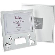 Silver Table Clocks Arthur Price Silver Plated Giraffe Silver-plated Enamel Photo Frame Table Clock