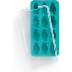 Turquoise Ice Cube Trays Lékué Penguin Shapes Silicone Ice Cube Tray