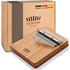 HOKEMA Kalimba B17 C Major The Original Handmade in Germany Thumb Piano Easy to Learn Musical Instrument Perfect for Beginners Thumb Piano Equally for Children and Professionals
