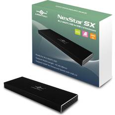 Vantec nexstar sx m.2 ssd to usb 3.0 enclosure nst-m2sts3-bk