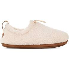 13.5 - Women Slippers UGG Plushy - Natural/Chestnut