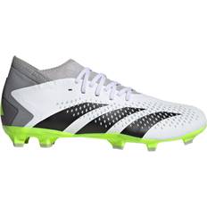 Adidas Football Shoes adidas Predator Accuracy.3 FG M - Cloud White/Core Black/Lucid Lemon