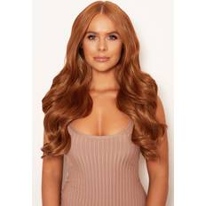 Women Extensions & Wigs Lullabellz Super Thick Natural Wavy Clip In Hair Extensions 22 inch Mixed Auburn 5-pack
