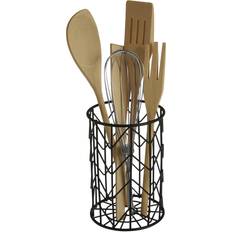 Premier Housewares Vertex Black Coat Utensil Holder