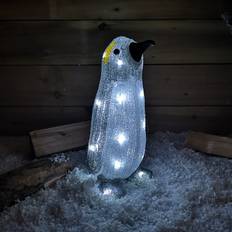 Kaemingk 33cm 13" Up Penguin Christmas Lamp