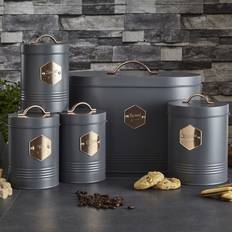 Neo Retro Inspired Sleek & Copper 5 Kitchen Container