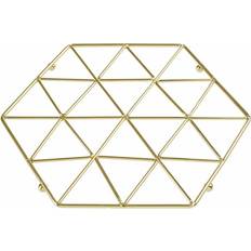 Premier Housewares Vertex Gold Rest Trivet