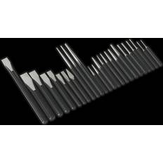 Sealey Premier Punch Set 26pc Carving Chisel