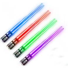 Blue Chopsticks ChopSabers Star Wars Light Up Glowing Chopsticks