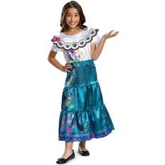 Blue Fancy Dresses Disguise Encanto Mirabel Deluxe Kids Carnival Costume