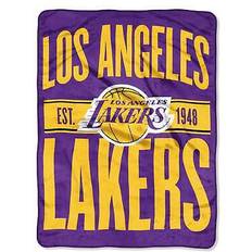 The Northwest Group Los Angeles Fleece Blankets Purple (152.4x127cm)