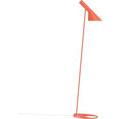 Orange Floor Lamps Louis Poulsen AJ Orange Floor Lamp 130cm