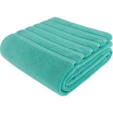 American Soft Linen Large Jumbo Bath Towel Turquoise