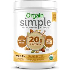 Orgain Simple, Plant Protein Powder, Peanut