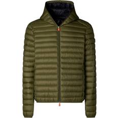 Save The Duck Men's Donald Hooded Puffer Jacket - Dusty Olive