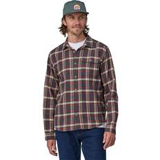 Patagonia LW Fjord Flannel Shirt ink black major/ ink black