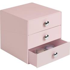 iDESIGN Plastic 3-Drawer Jewelry Box, Compact