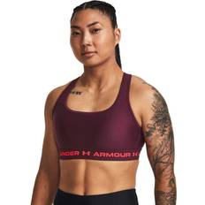 Under Armour Support Crossback Bra Womens Red