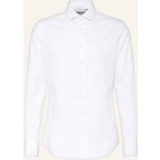 Profuomo Shirt Japanese Knitted White