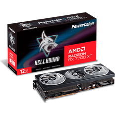 Powercolor AMD Radeon RX 7700 XT Hellhound 1 x HDMI 3 x DP 12GB