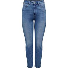 Only Women Trousers & Shorts Only Emily Stretch High Waist Jeans - Medium Blue