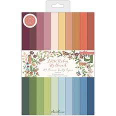 Craft consortium double-sided paper pad a4 20/pkg-little robin redbreast pad040c