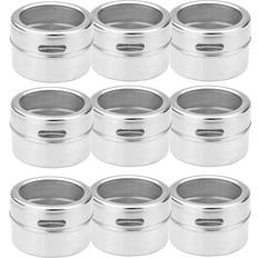 Maison & White M&W Set Of 12 Magnetic Spice Tins