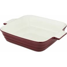 Ceramic - Red Kitchenware Barbary & Oak Ceramic 26cm Square Oven Dish