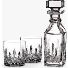 Mouth-Blown Whiskey Carafes Waterford Crystal Lismore Cut Whiskey Carafe 45.8cl 3pcs