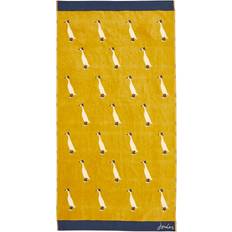 Joules Delia Duck Bath Towel Gold