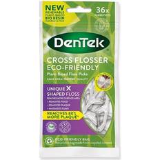 Flosser Picks DenTek Cross Flosser ECO Plant Based Floss