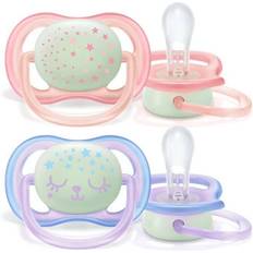 Pacifiers & Teething Toys Philips Avent Ultra Air Pacifier Silicon 0-6m 2-pack