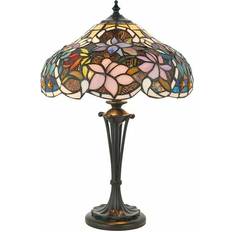 Loops Tiffany Glass Table Lamp