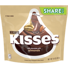 Hershey's Kisses Milk Chocolate with Almonds Candy 283g 1pack