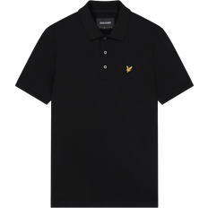 Lyle & Scott L - Men T-shirts & Tank Tops Lyle & Scott Plain Polo Shirt - Jet Black