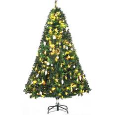 Christmas Trees on sale Homcom 6FT Pre-Lit Christmas Tree 180cm