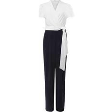 Blue - Evening Gowns Clothing Phase Eight Eloise Wide Leg Jumpsuit - Navy/Ivory