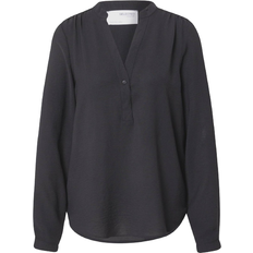 Selected Long Sleeved Blouse - Black