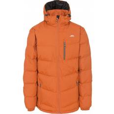 Men - Orange Outerwear Trespass Men's Blustery Padded Casual Jacket - Burnt Orange