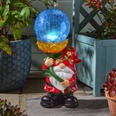 Garden Mile Solar Wizard with Colour Changing LED's Christmas Tree Ornament