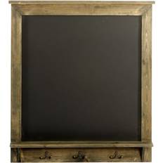 Black Notice Boards Geko Vintage with Hooks Notice Board