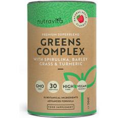 Nutravita Super greens complex premium vegan fibre superfood